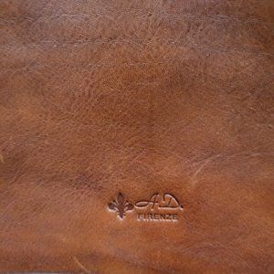 A.D. Firenze Italian Leather Messenger Bag